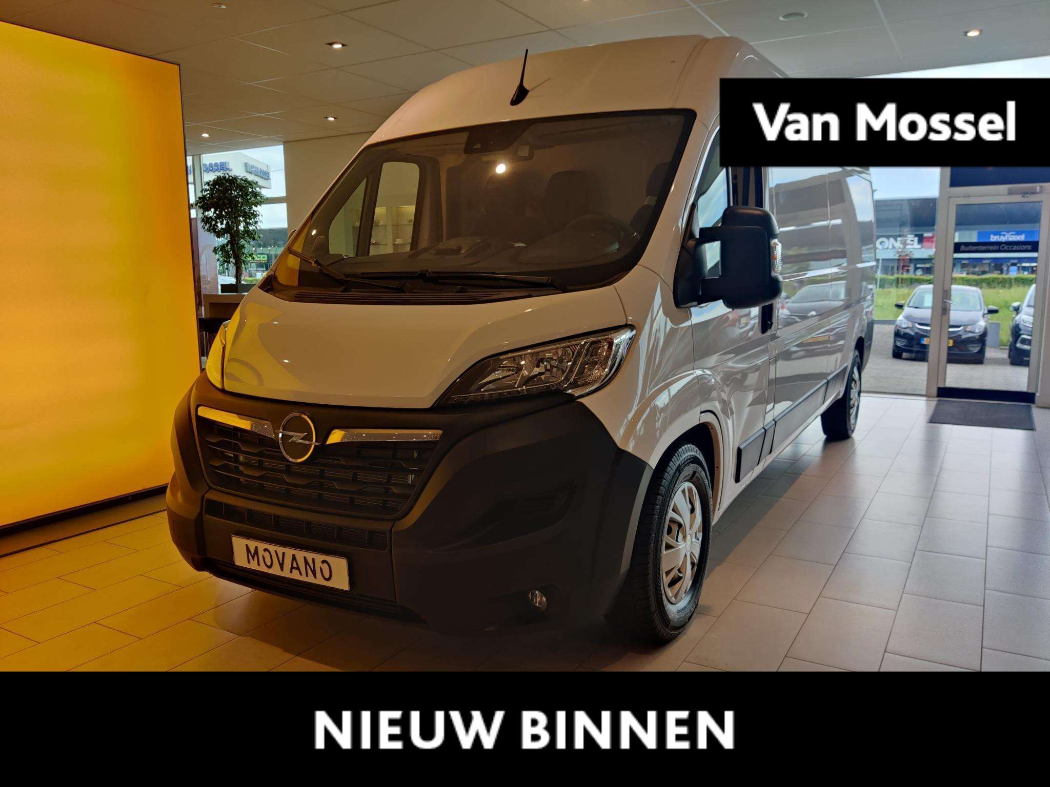 Opel Movano Transporter in White pre-registered in 'S-HERTOGENBOSCH for € 67,754.-