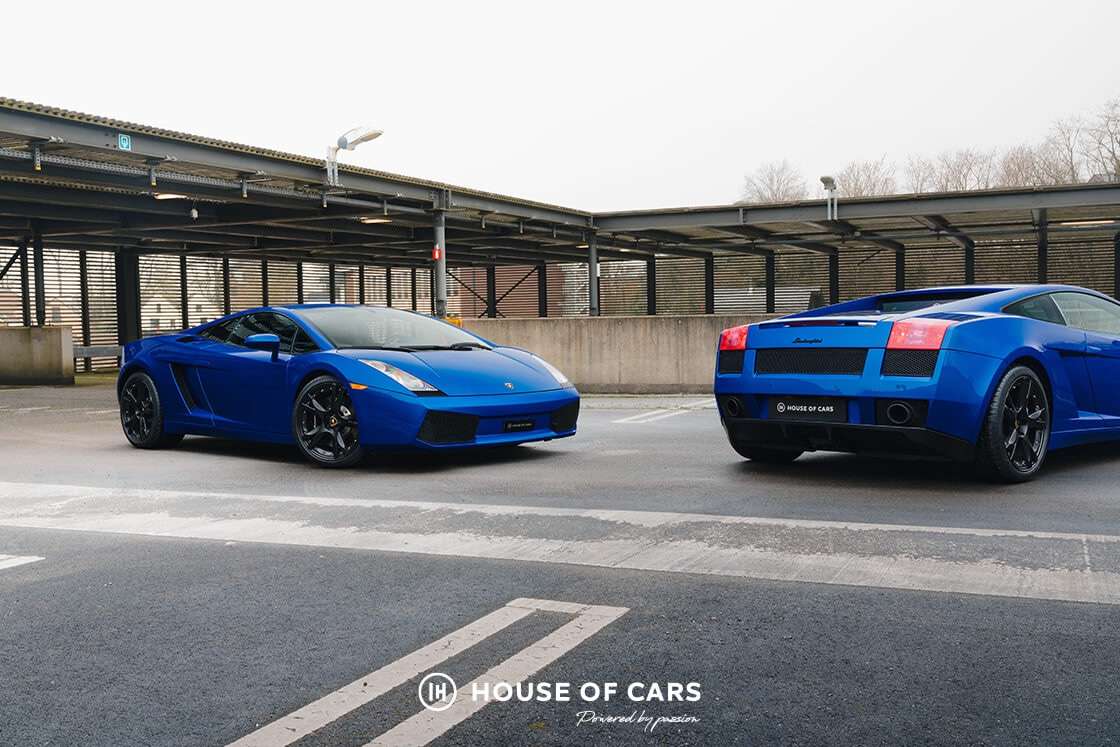 Lamborghini Gallardo Coupe in Blue used in Genval for € 159,900.-