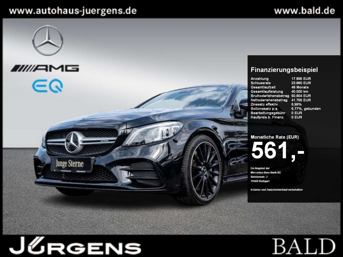 Mercedes-Benz C 43 AMG Coupe in Black employee's car in Hagen for € 59,650.-