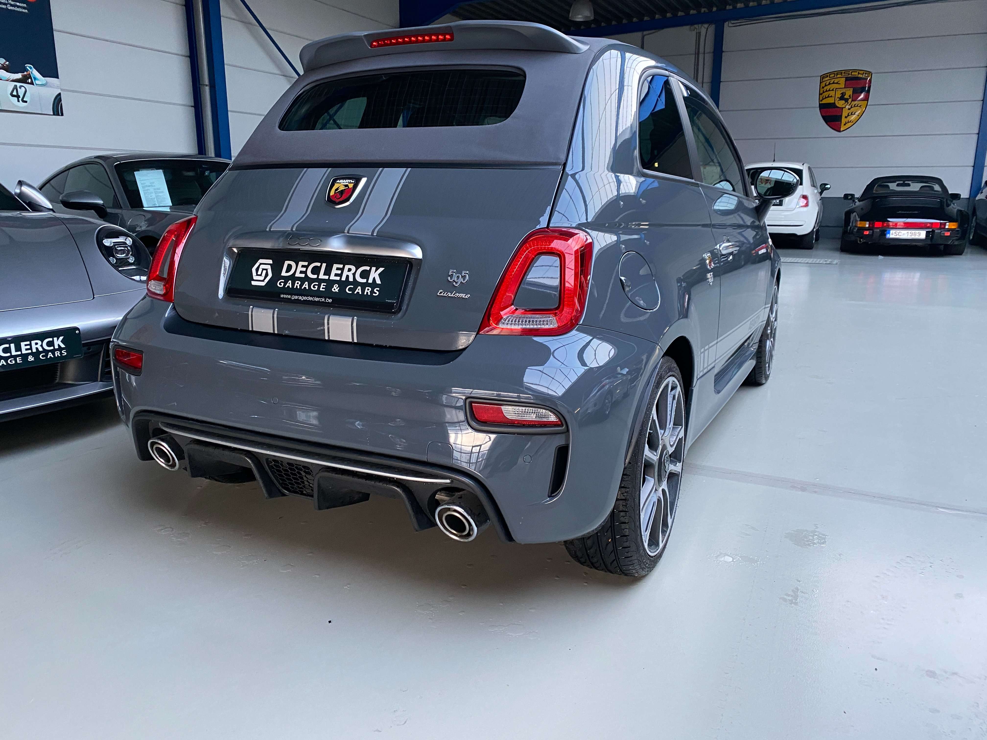 Abarth 595C Convertible in Grey used in Zeebrugge for € 19,950.-