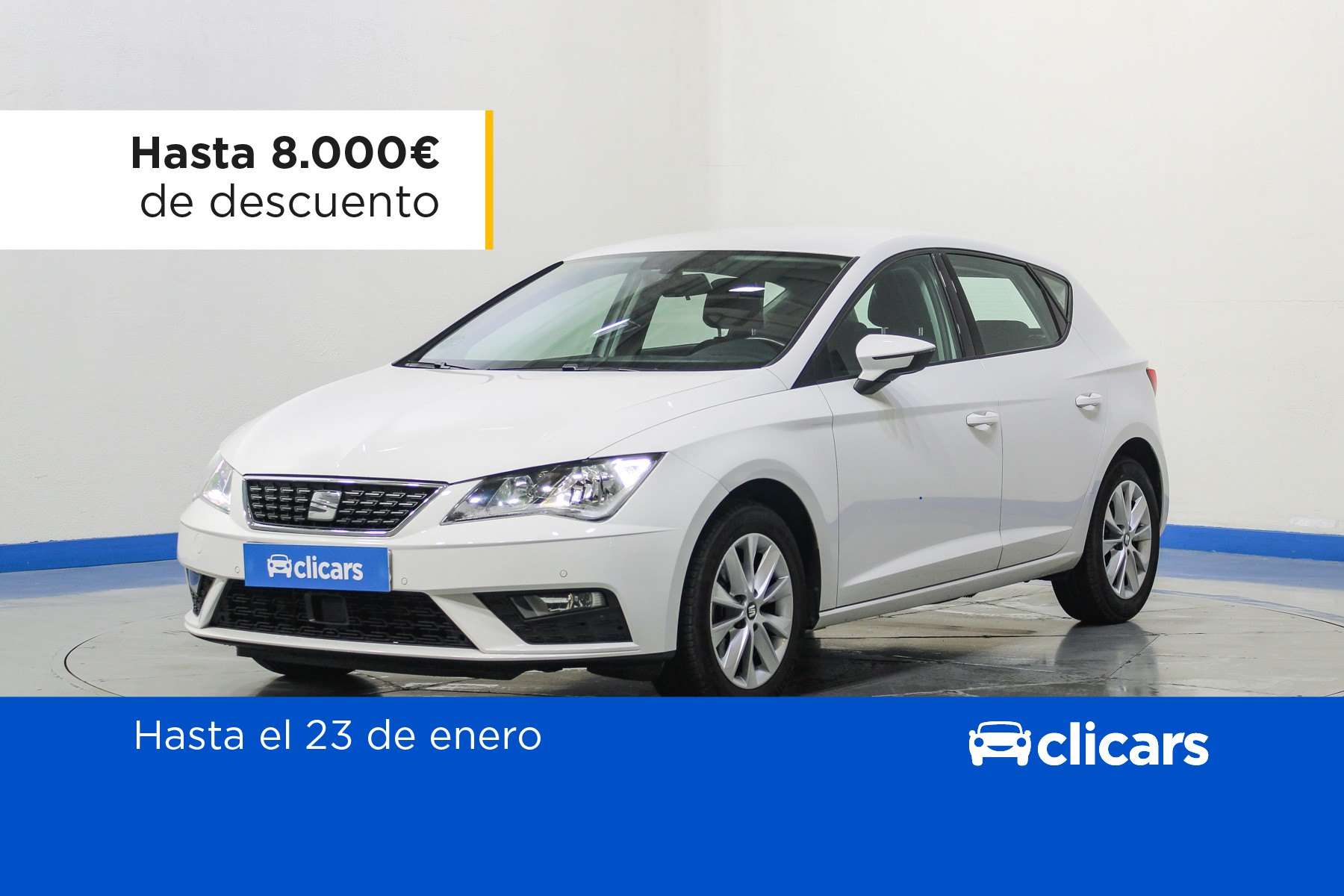 SEAT Leon Station wagon in White used in MALAGA for € 12,290.-