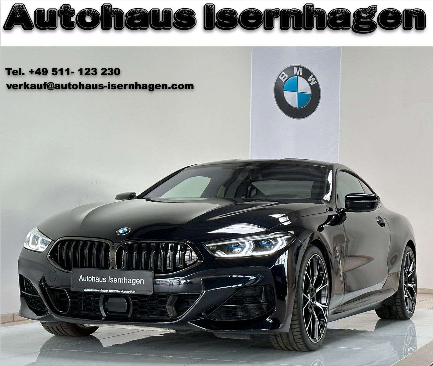 BMW M850 Coupe in Black used in Isernhagen for € 61,499.-