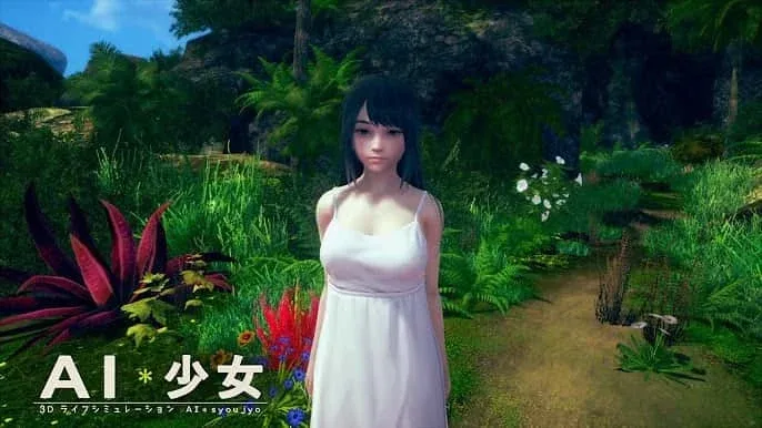 AI少女 探索场景 演示图