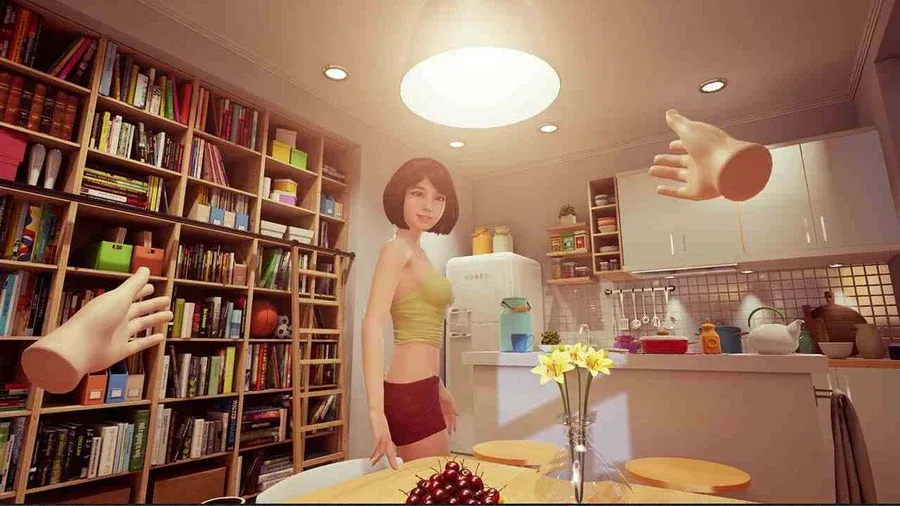 VR女友｜VR Kanoja 操作界面 资料图