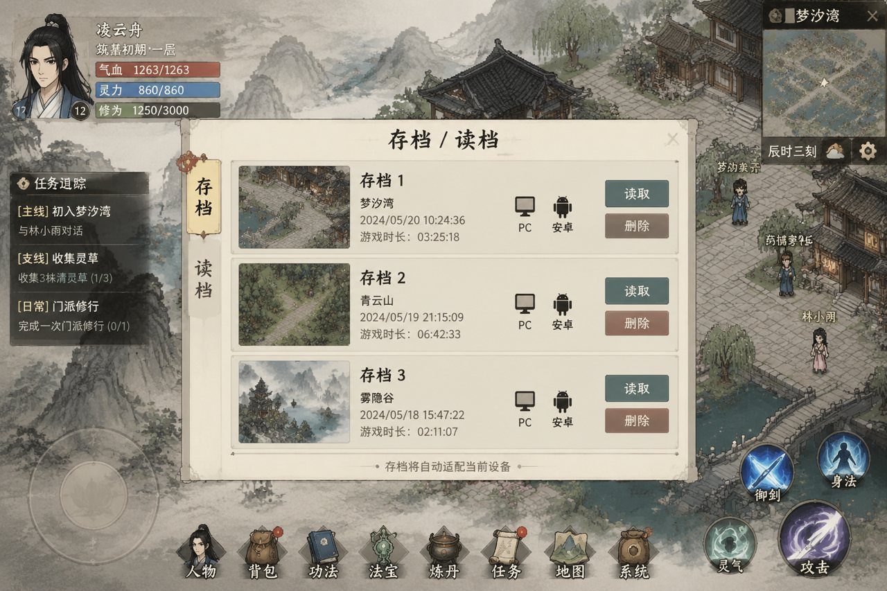 谪仙索欢录 支线内容 场景图