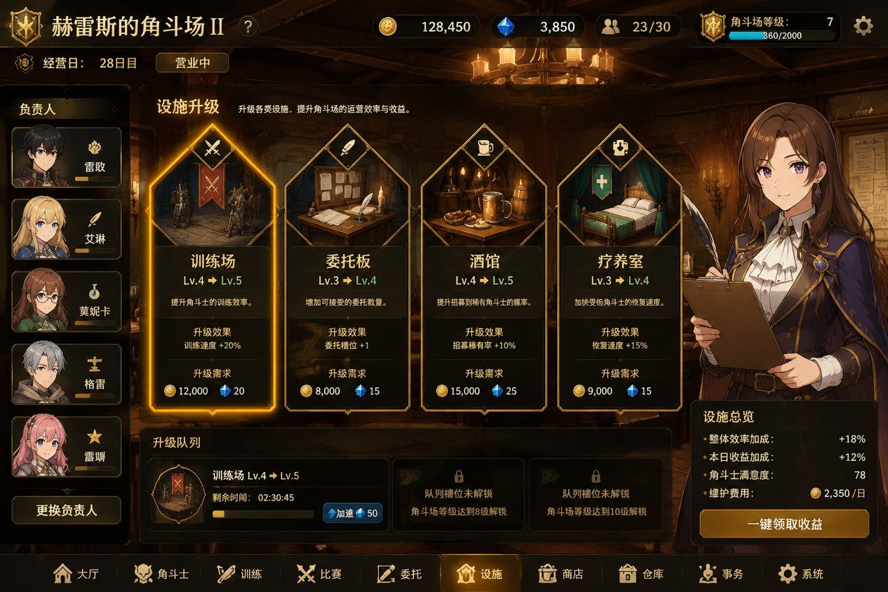 赫雷斯的角斗场Ⅱ 角色路线 演示图 7