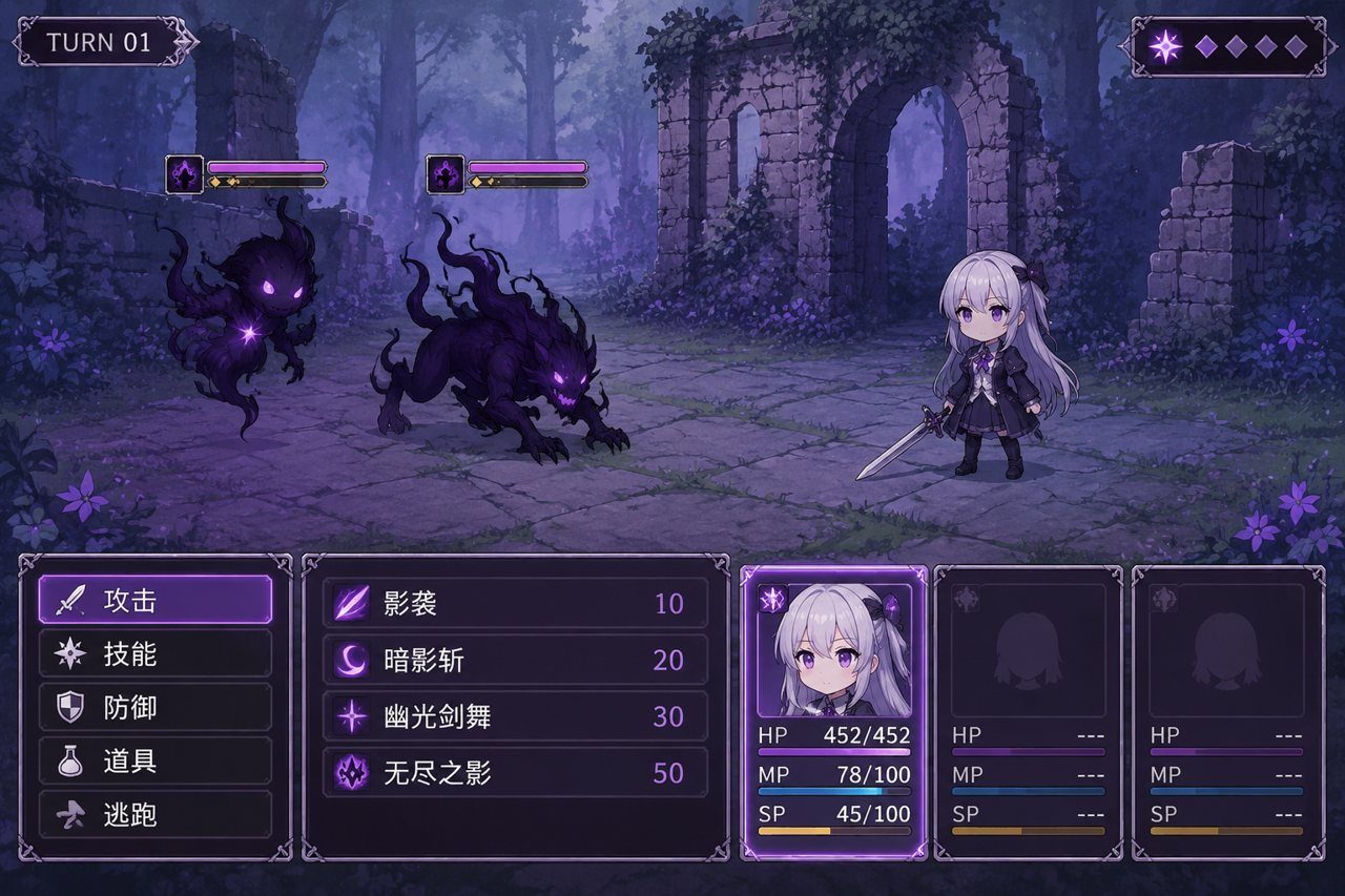光与影的二重身 日式奇幻RPG 页面配图 7