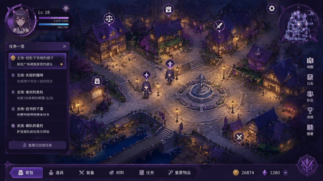 光与影的二重身 探索场景 预览图 8