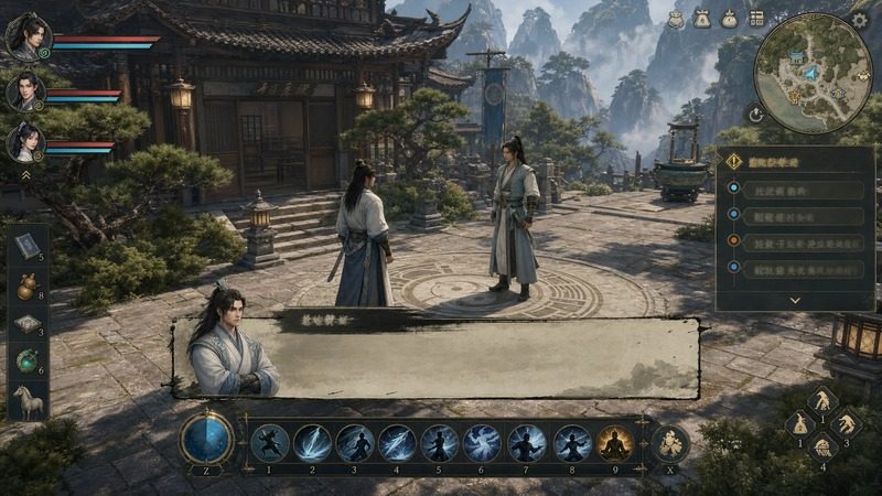 金庸群侠传5爱与死仙狐MOD六周年 攻略要点 实机截图 1